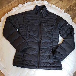 Women's Columbia down puffer black jacket size small